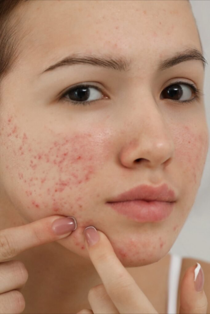 acne and pimples